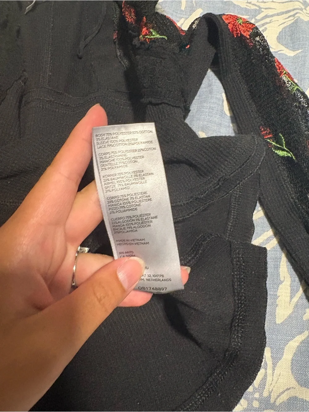 Free People black sheer